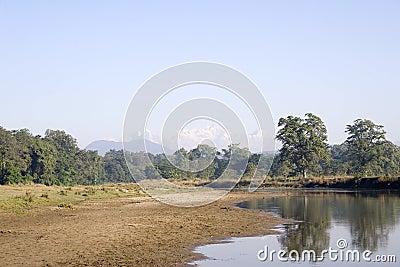 Manaslu - Nepal Stock Photo