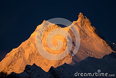 Manaslu Stock Photo