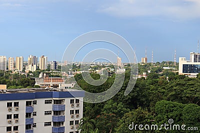 Manaus/Amazonas/Brazil - 09/13/2018: Manaus City, Adrianopolis neibourhood Editorial Stock Photo