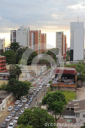 Manaus/Amazonas/Brazil - 09/13/2018: Manaus City, Adrianopolis neibourhood Editorial Stock Photo