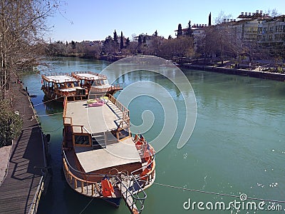 Manavgat Fluss Stock Photo