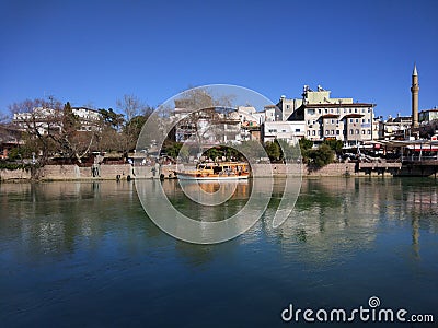 Manavgat Fluss Editorial Stock Photo