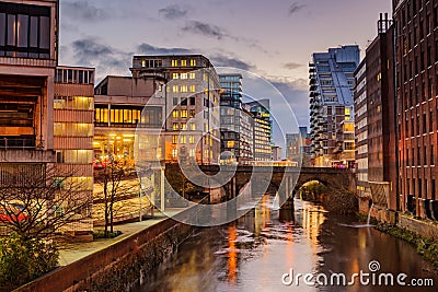 Manchester city centre, UK Stock Photo