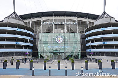 The Manchester City Etihad stadium Editorial Stock Photo