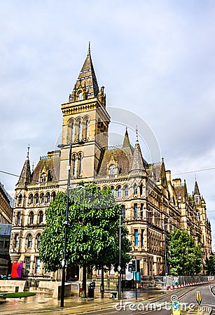 Manchester Town Hall in England Editorial Stock Photo