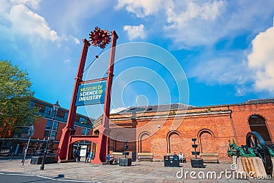 The Science and Industry Museum in Manchester, UK Editorial Stock Photo