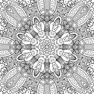 Mandala ethnic background Vector Illustration