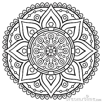 Mandala Vector Illustration