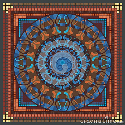 Mandala Pattern Vector Illustration