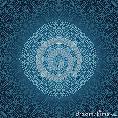 Mandala pattern.Orient ethnic background Vector Illustration