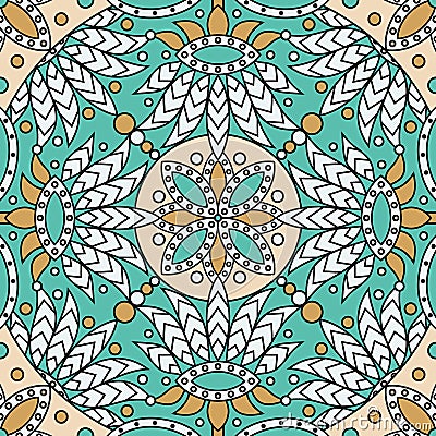 Mandala pattern Stock Photo