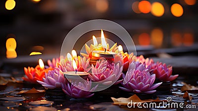 Mandala Rangoli Design for Dewali Background Wallpaper Stock Photo