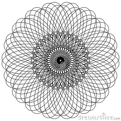 Mandala. Round Ornament Pattern. Ethnic. Vector Illustration