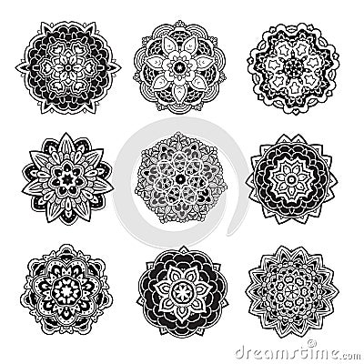 Mandalas Vector Illustration