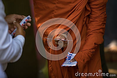 Burmese Traditional Festival at Nay Pyi Taw, Myanmar. Stock Photo