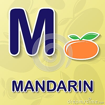 Mandarin alphabet background Vector Illustration