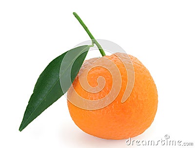 Mandarin orange - citrus reticulata Stock Photo