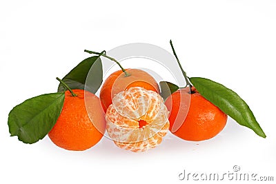 Mandarins Stock Photo