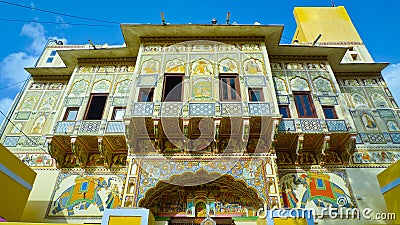 Mandawa Haveli Stock Photo