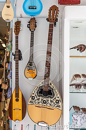 Mandolin musical instruments Editorial Stock Photo