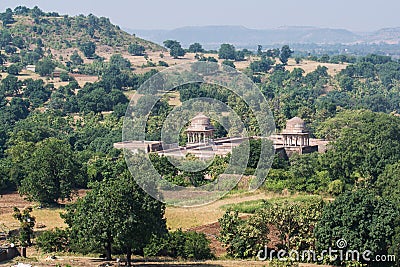 Mandu Baz Bahadur Palace Stock Photo