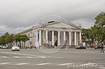 Manege (riding hall) in Sanct-Petersburg Stock Photo