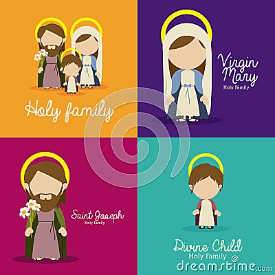 Manger design Cartoon Illustration