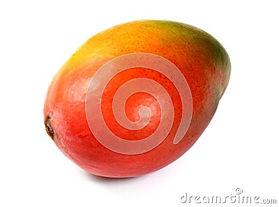 The mango fruit isolated Stock Photo