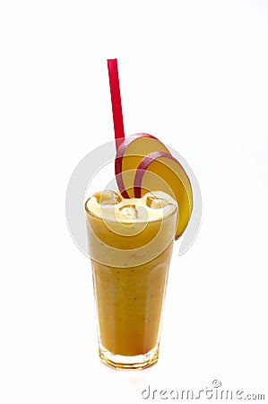 Mango juice Stock Photo