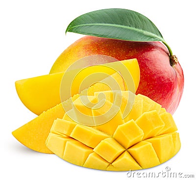 Mango leaf Stock Photo