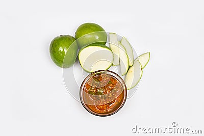 Mango pickle Stock Photo