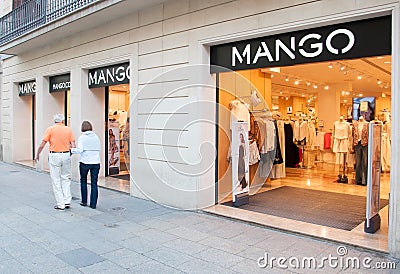 Popular retail store building facade Editorial Stock Photo