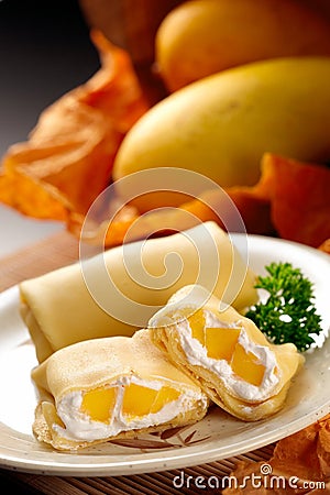 Mango Roll Stock Photo