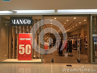 Mango shop Editorial Stock Photo