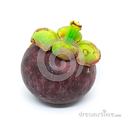 Mangosteen Stock Photo