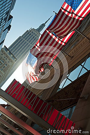 Manhattan Mall Editorial Stock Photo