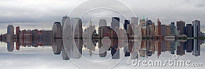 Manhattan panoramic Stock Photo