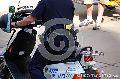 Manhattan. Police around the world. Images of law enforcement officials Editorial Stock Photo