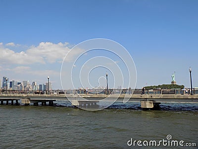 Manhattan Newyork Lansdscape Stock Photo