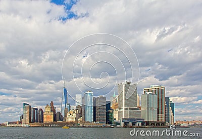 Manhattan view Editorial Stock Photo