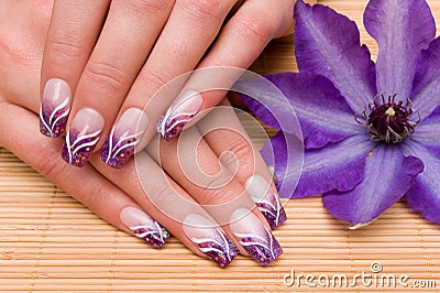 Manicure Stock Photo