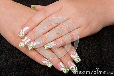 Manicure Stock Photo