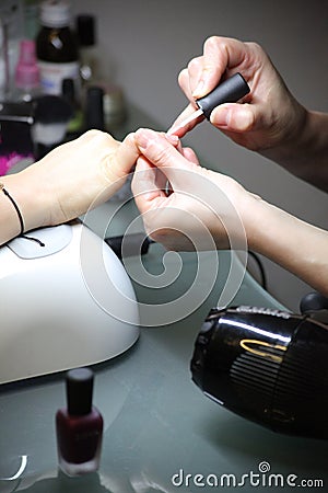 Manicure Stock Photo
