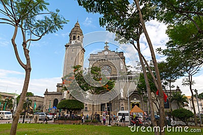 Manila Cathedral Editorial Stock Photo