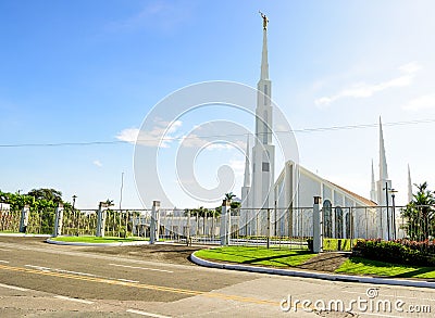 Latter Day Saints Church in Quezon City Editorial Stock Photo