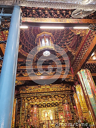 Manka Longshan Temple Taiwan Taipei Stock Photo