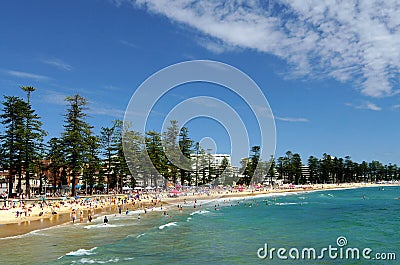 Manly Beach Stock Photo