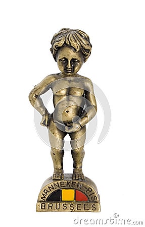 Manneken pis Stock Photo