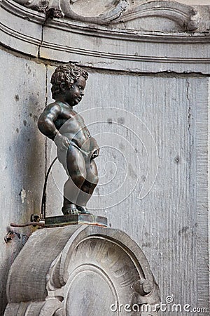 Manneken pis Stock Photo