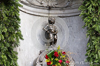 Manneken Pis Bruxelles Stock Photo